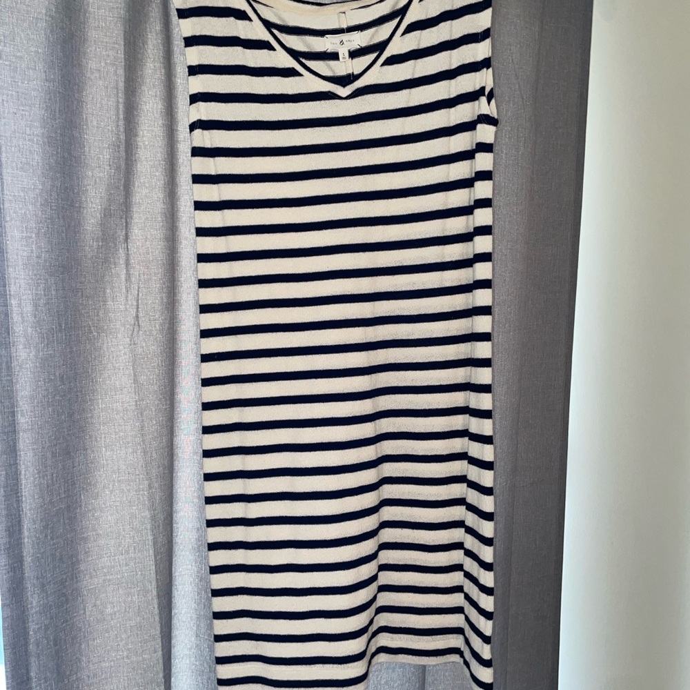 Lou & Grey size medium striped dress